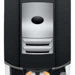S8 Dark Inox van bovenaf met twee espresso