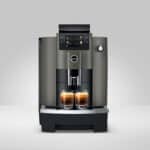 Hoogwaardige Jura koffiemachine voor barista-kwaliteit koffie thuis of op kantoor. Geschikt voor espresso, americano, koffie en meer, met gebruiksvriendelijk touchscreen en dubbele glazen voor perfecte koffiebeleving.