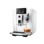 E8 Piano White volautomatische koffiemachine van JURA