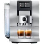 Z10 Aluminium White met verse koffie