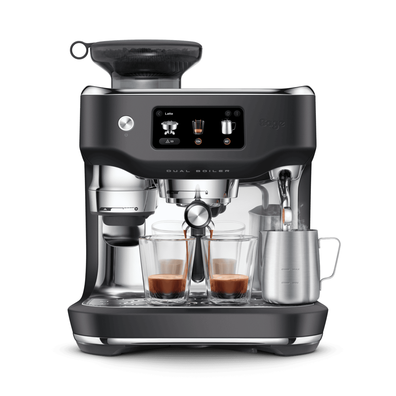 Sage the Oracle Dual Boiler espressomachine, volautomaat met dubbele boiler