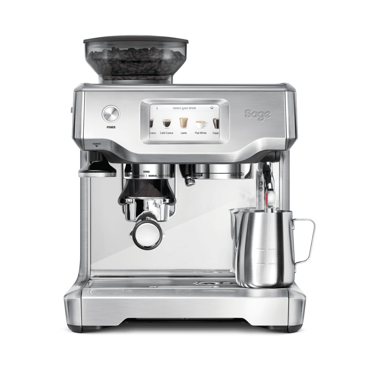 the Barista Touch, Sage espressomachine met touchscreen, De Heeren van 17