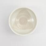 Matcha Bowl Kobiki bovenaanzicht wit mat glazuur stoneware detail