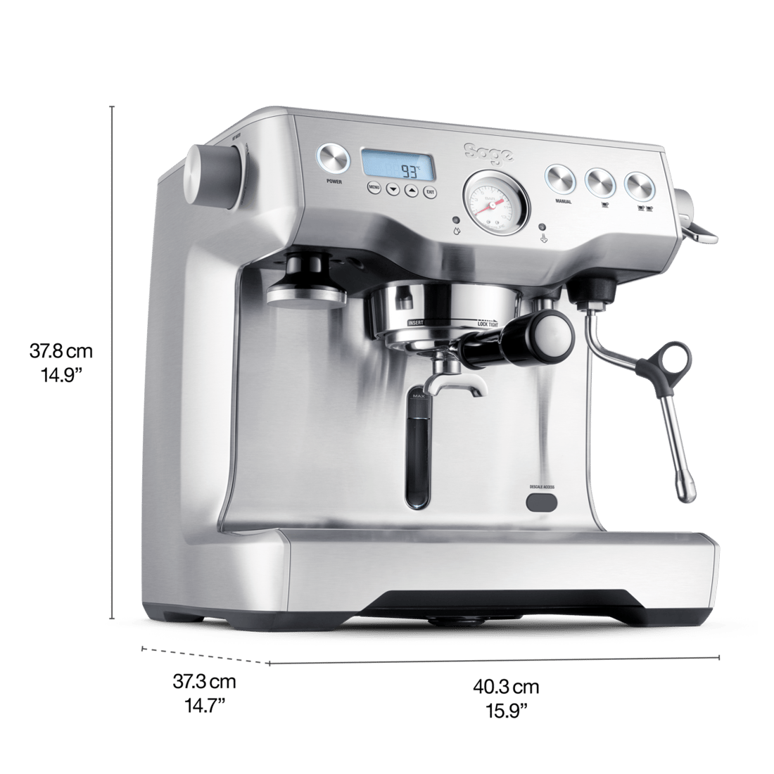 Sage Dual Boiler, espressomachine met dubbele boiler