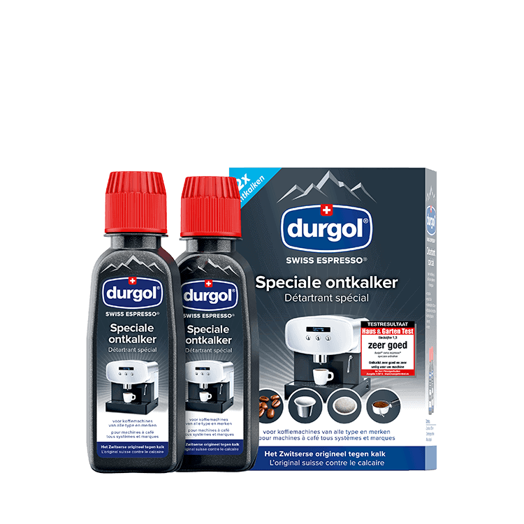 Durgol Swiss Espresso ontkalker 2x 125 ml voor koffiemachines