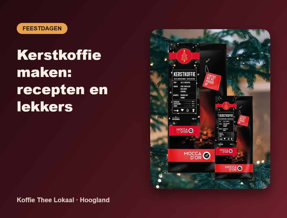 Kerstkoffie maken: recepten en lekkers