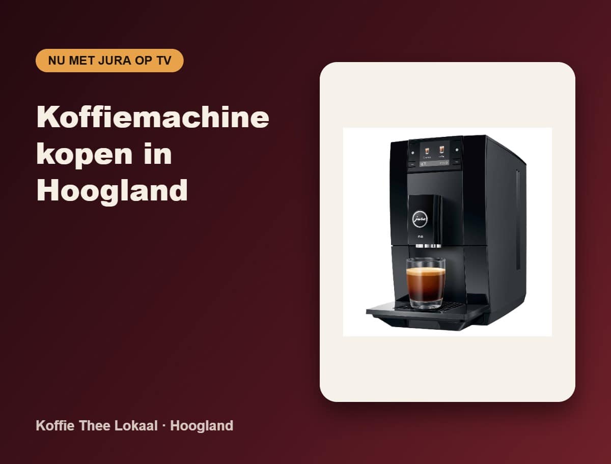 Koffiemachine kopen in Hoogland